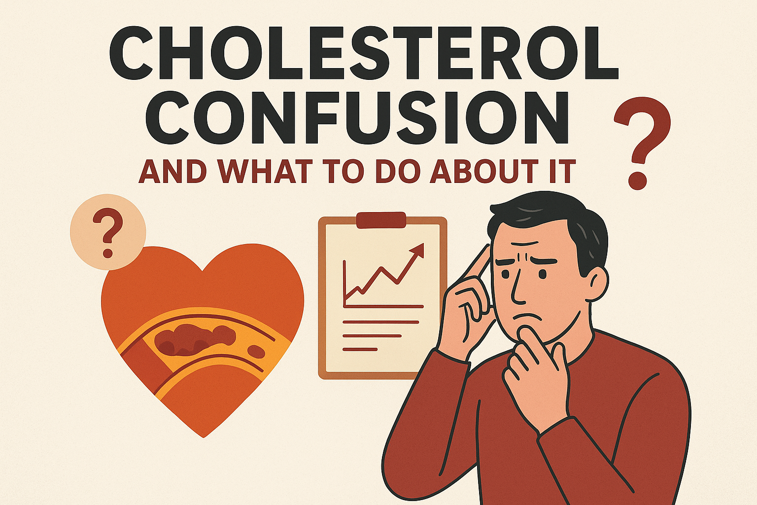 Cholesterol Confusion: What Really Causes Heart Disease and What to Do About It